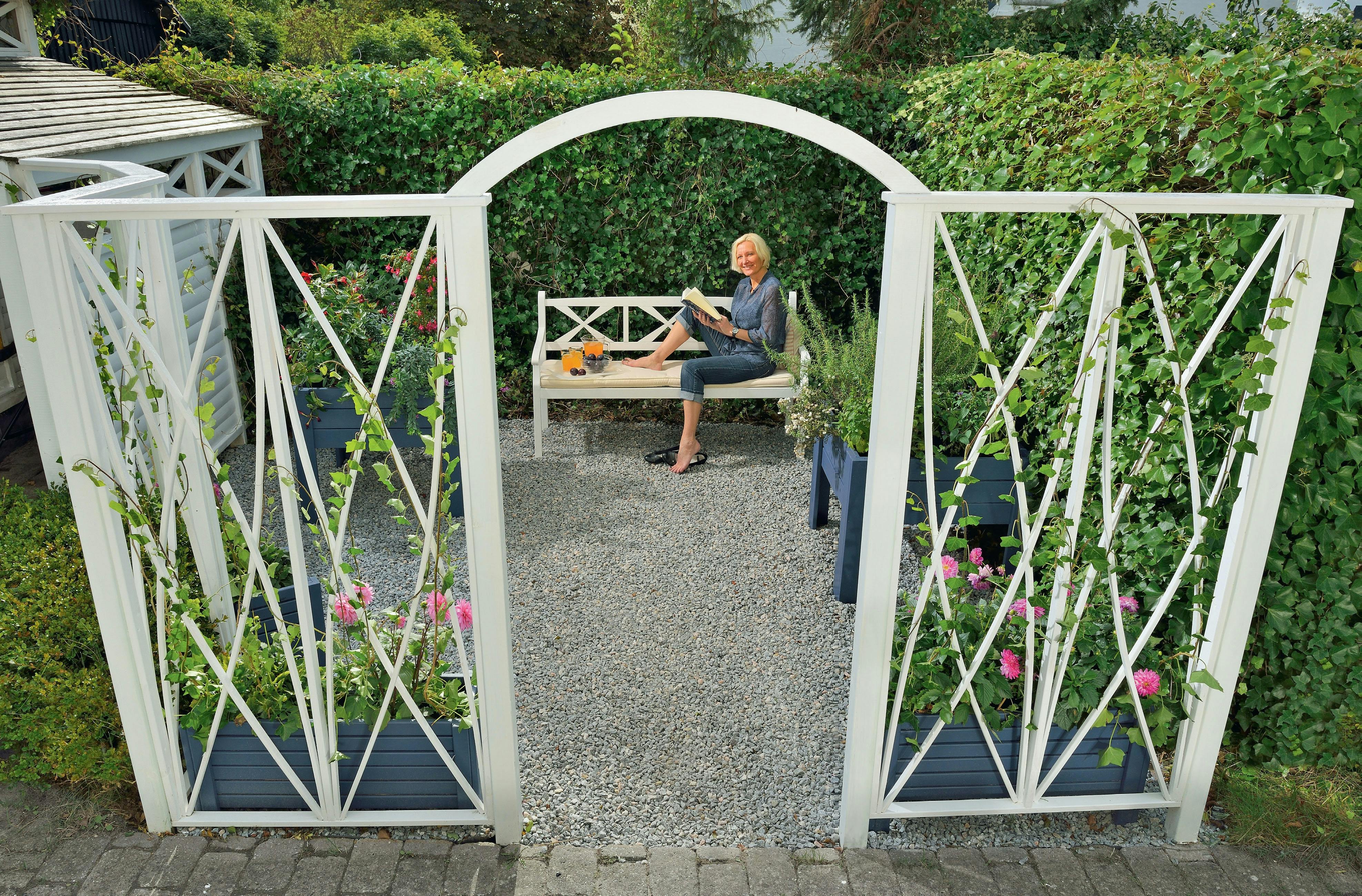 Skab rum i haven med portal og espalier Gør Det Selv