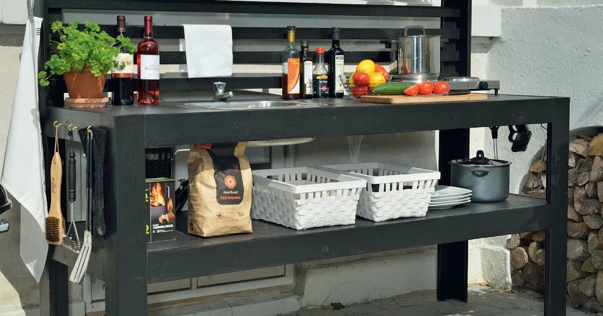 Utekjøkken Hvit: Skap Drømmehagen Din () Utekjøkken Hvit: Skap Drømmehagen Din