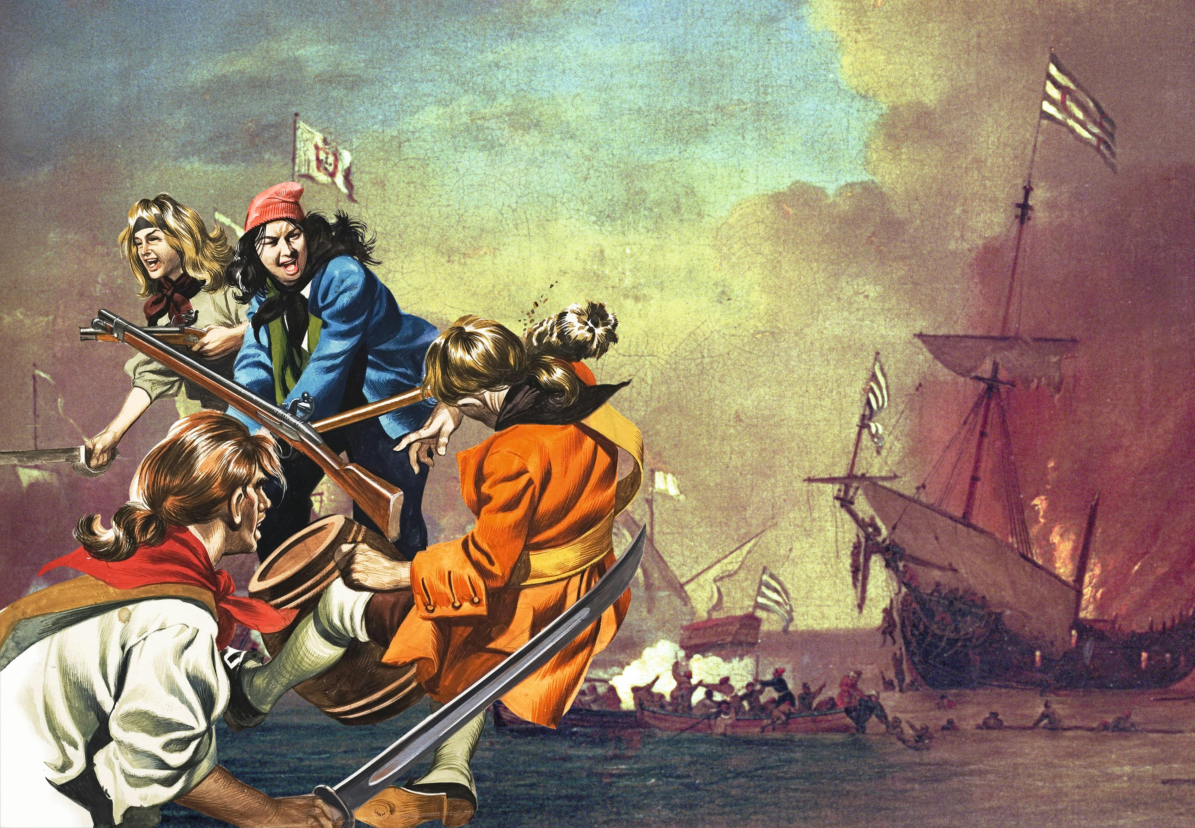 Blodtørstige piratkvinner herjet Karibia | historienet.no