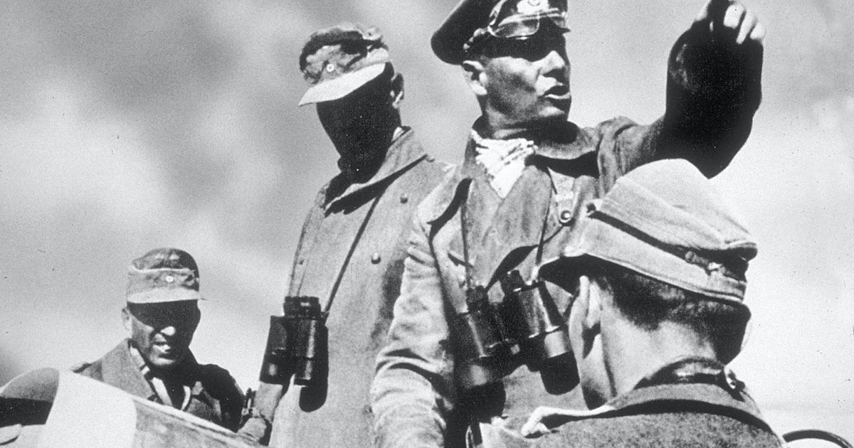 Rommel tromlede briterne ned i Sahara | historienet.dk