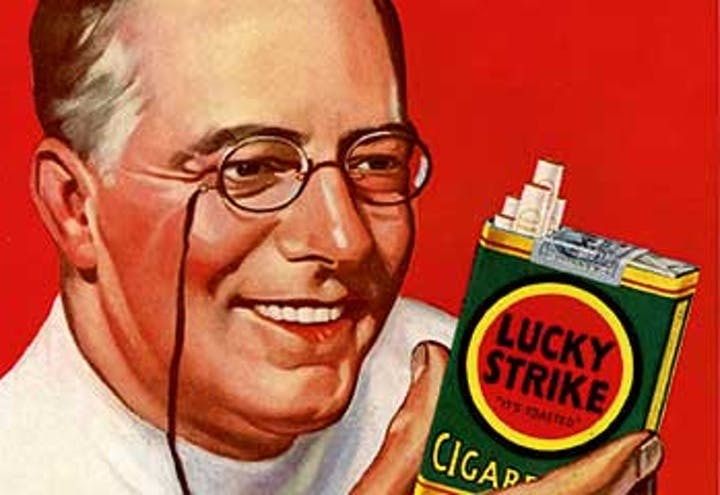 Lucky Strike-reclame Lucky Strike-reclame