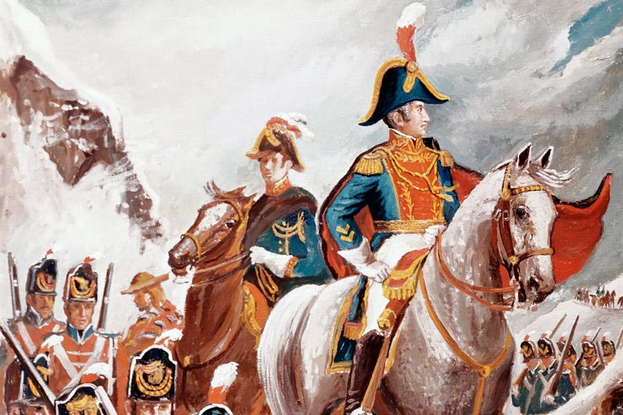 Bolívar Ung rebell jagar ut Spanien ur Sydamerika varldenshistoria.se