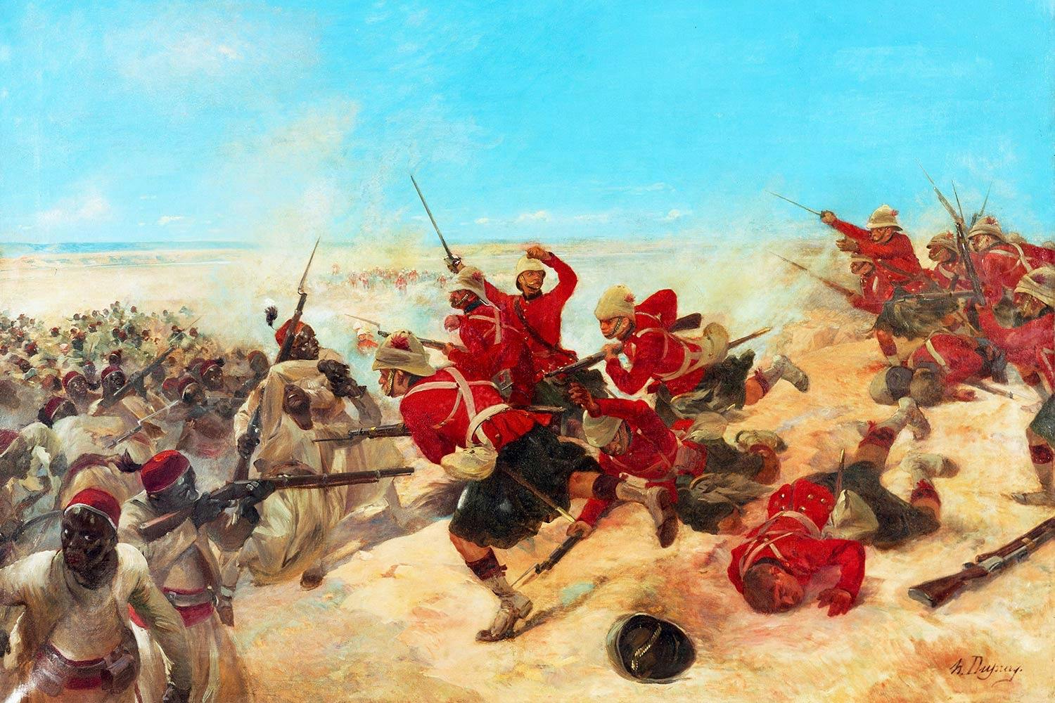Slaget vid Tel-el-Kebir den 13 september 1882. Slaget vid Tel-el-Kebir den 13 september 1882.