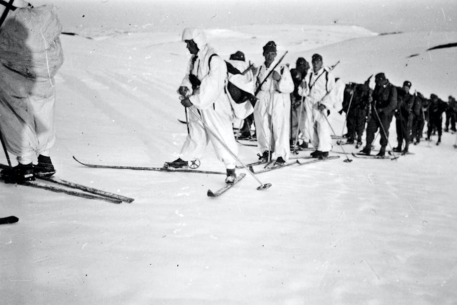 På skidor över Korgfjället På skidor över Korgfjället