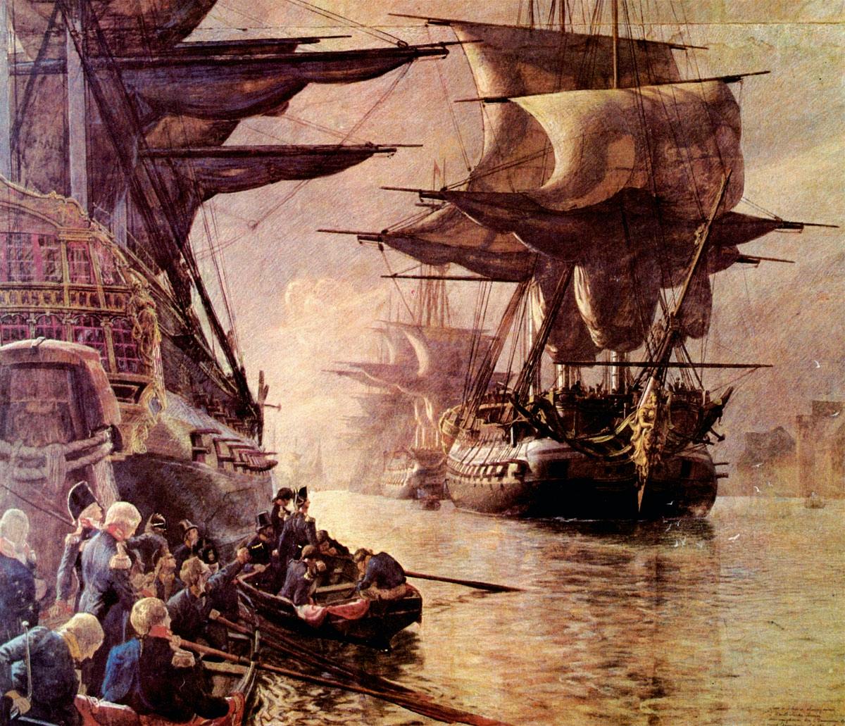 Vad hände med danskarnas flotta? | varldenshistoria.se