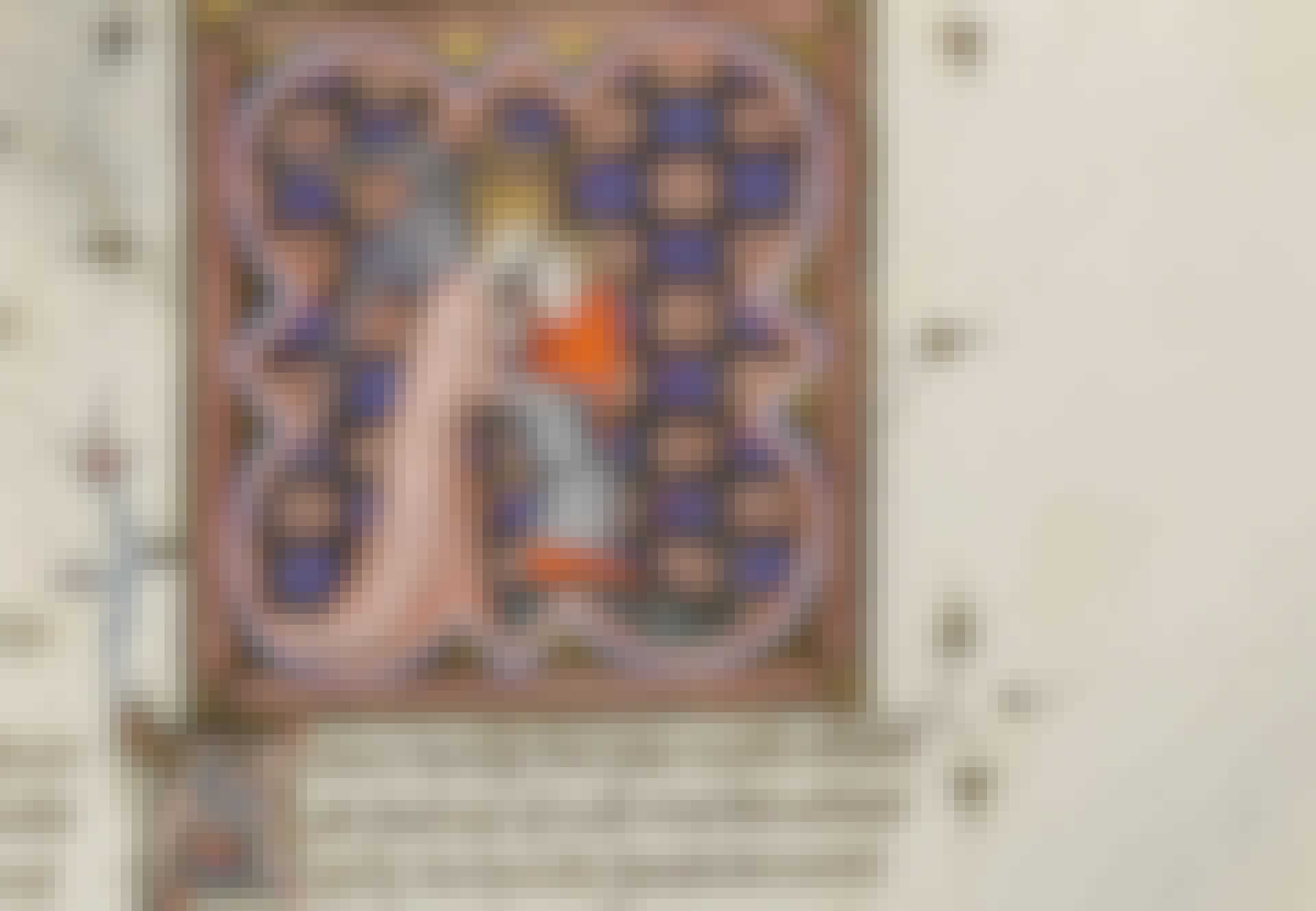 Miniature from a manuscript of the Roman de la Rose by Guillaume de Lorris and Jean de Meun.