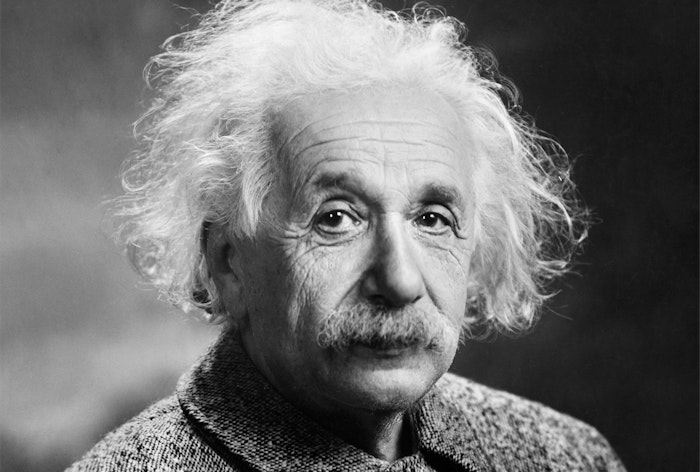 Einstein portrait Einstein portrait
