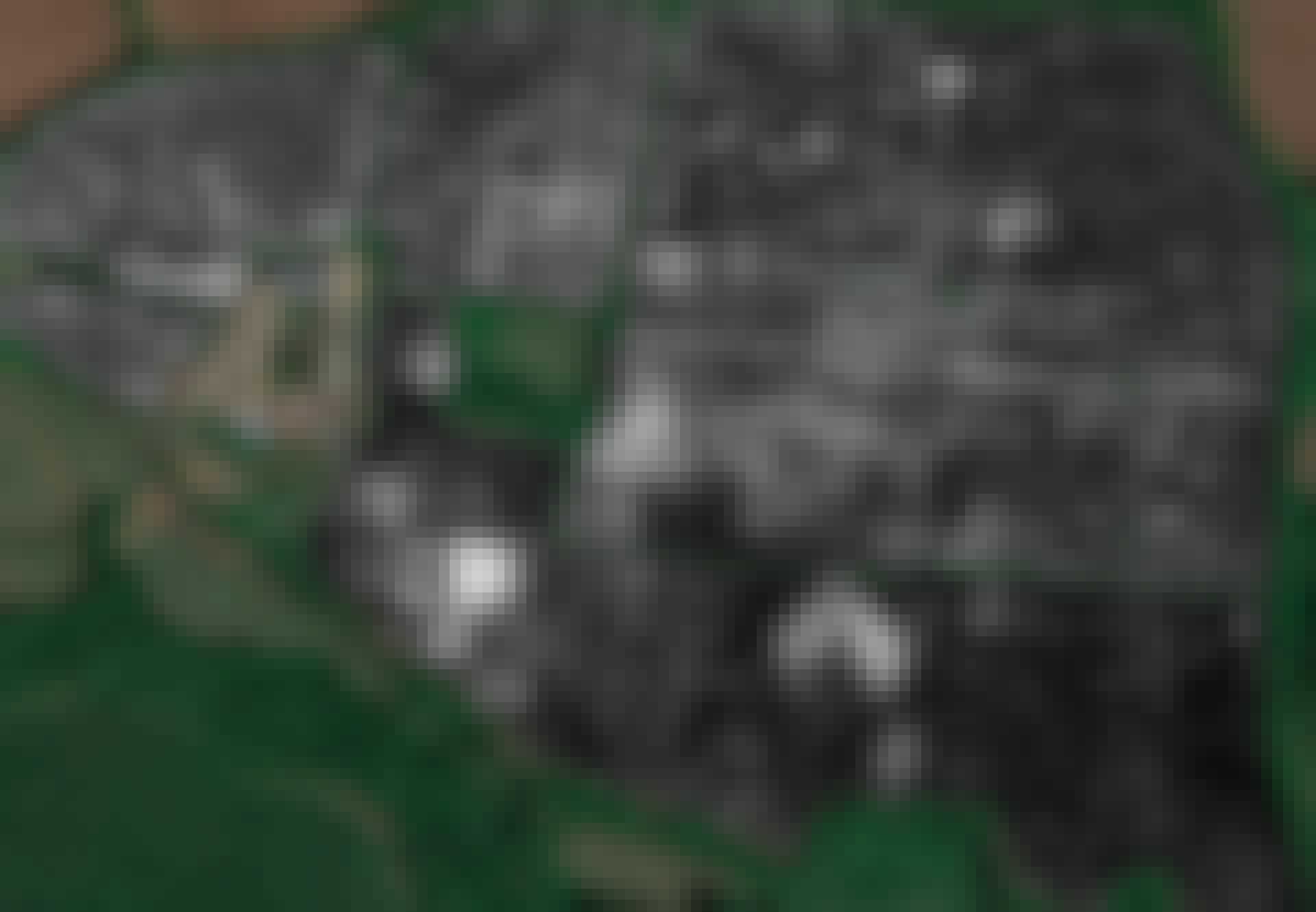 falerii novi, radarbilder av antik stad falerii novi, radarbilder av antik stad