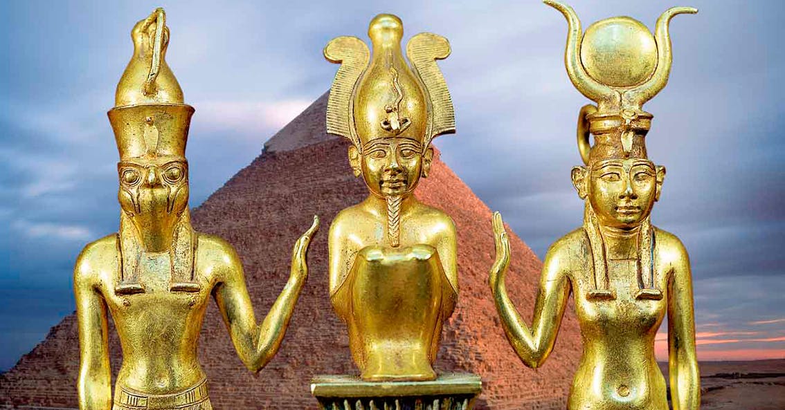 De vigtigste egyptiske guder De vigtigste egyptiske guder
