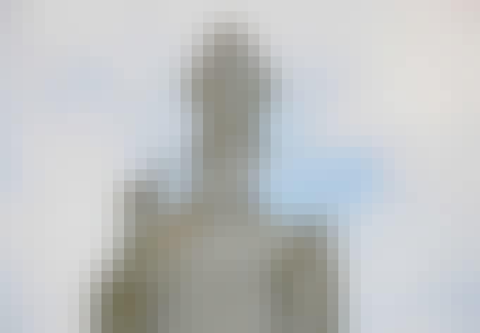 Statue af den irske helgen Skt. Patrick Statue af den irske helgen Skt. Patrick