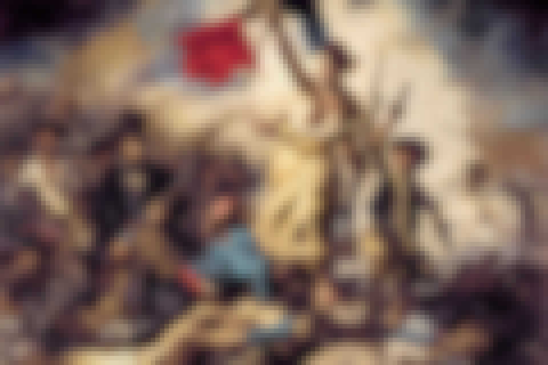 den-franske-revolusjon Maleri av kvinne og den franske revolusjon