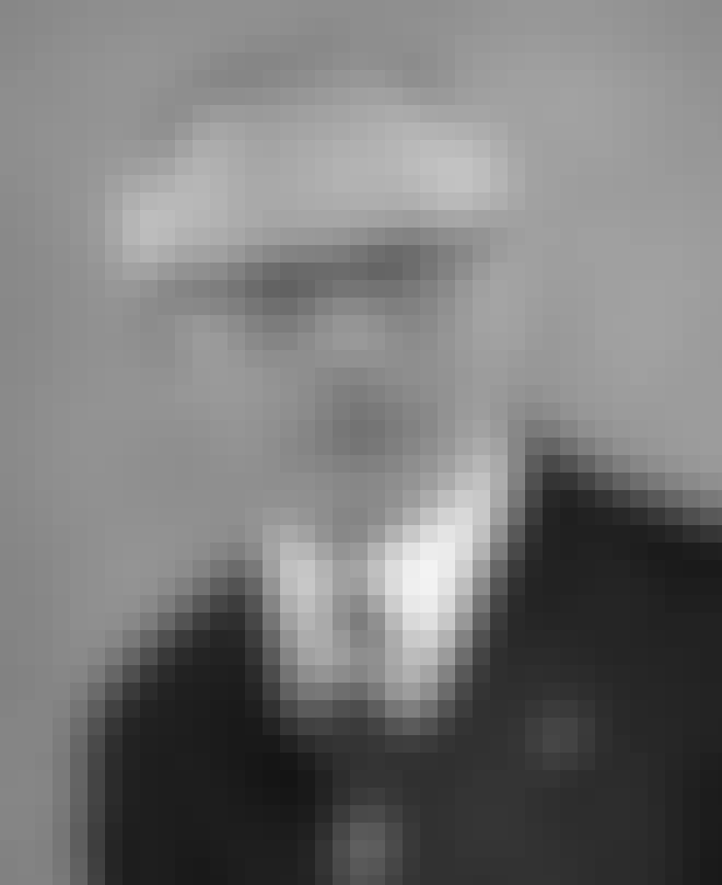 svarthvitt portrett av Honecker svarthvitt portrett av Honecker
