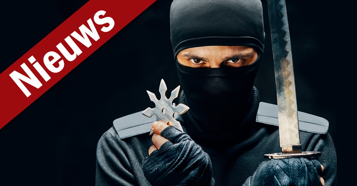 Eerste werpsterren van ninja’s zijn een verrassing