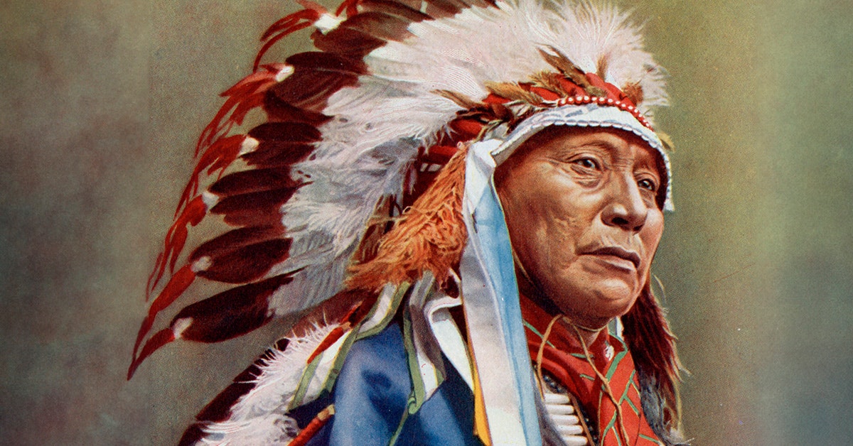 The Sioux camp was led by the Ancients The Sioux camp was led by the Ancients