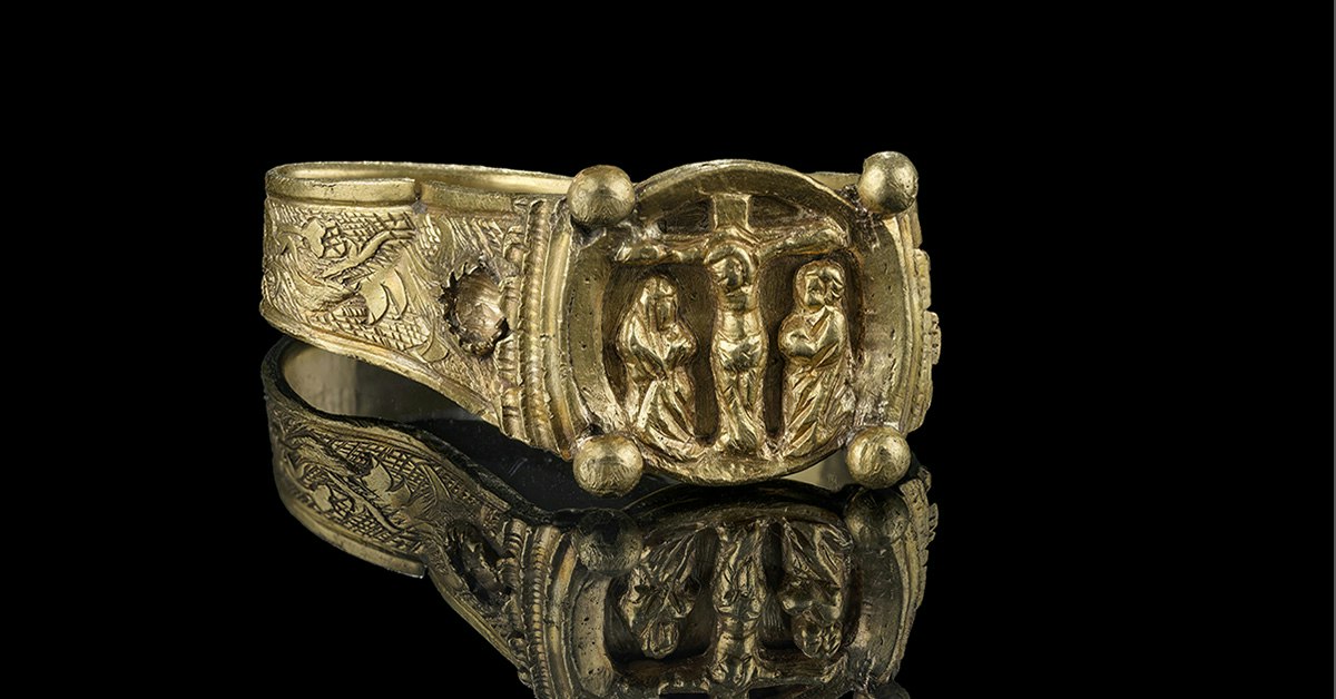 500 år gammel guldring opdaget tæt på forsvunden by | historienet.dk
