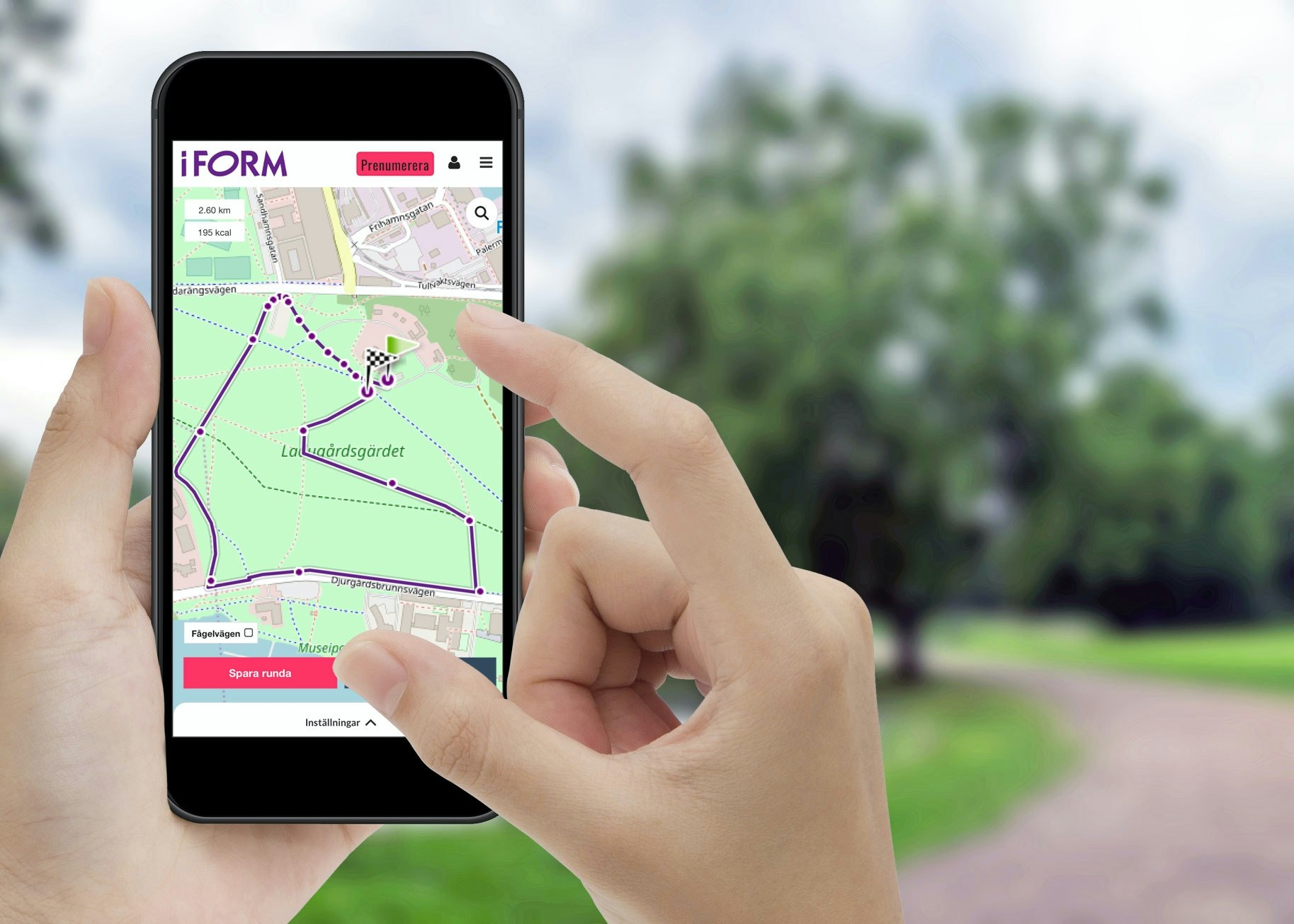Förbättrad karta i I FORMs ruttplanerare | iform.se