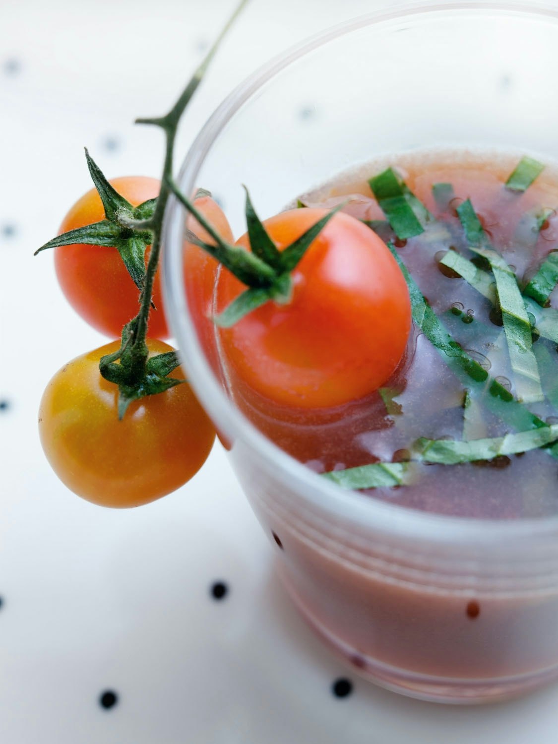 Tomatjuice med tabasco I FORM