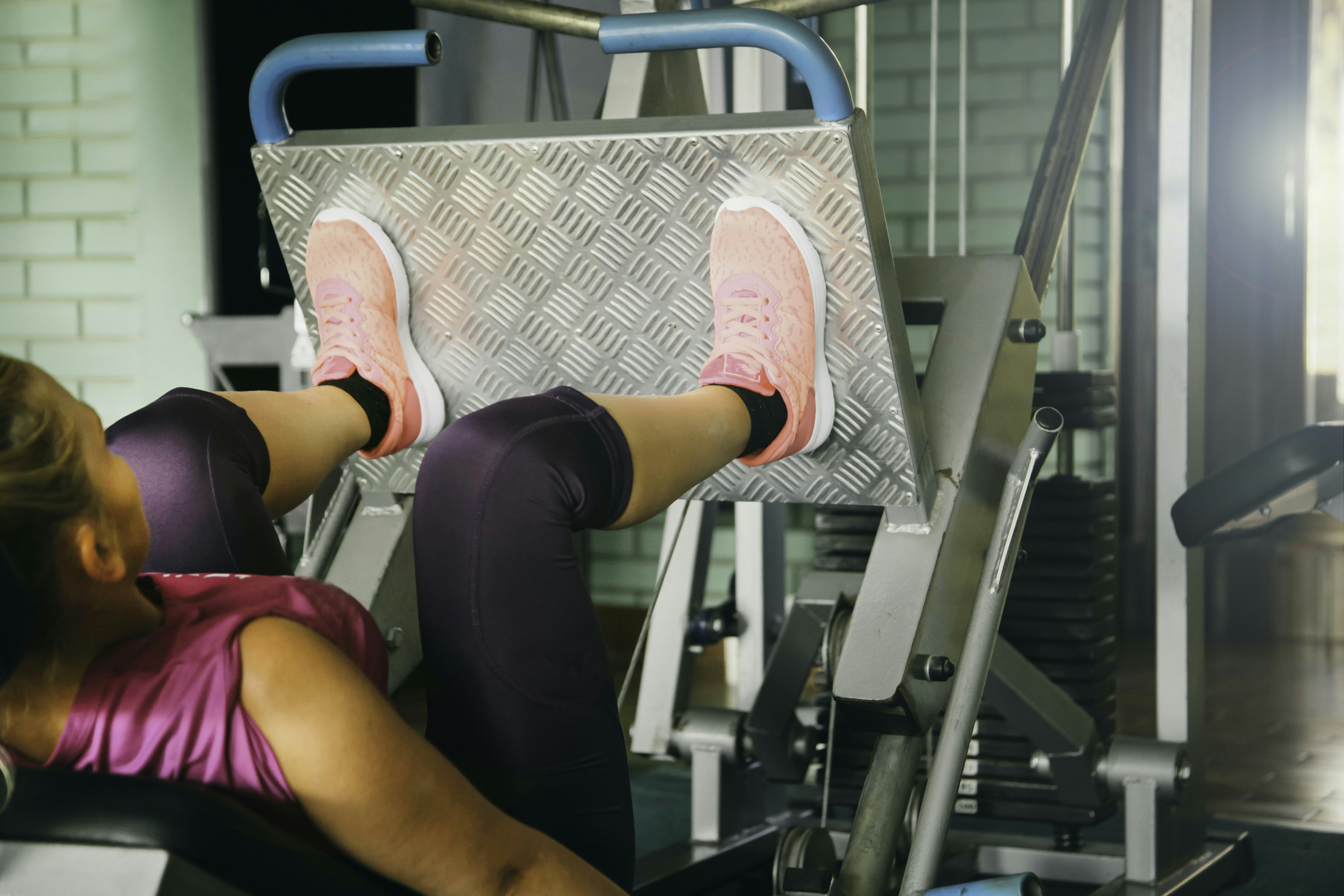 Övning 4 Benpress I FORM