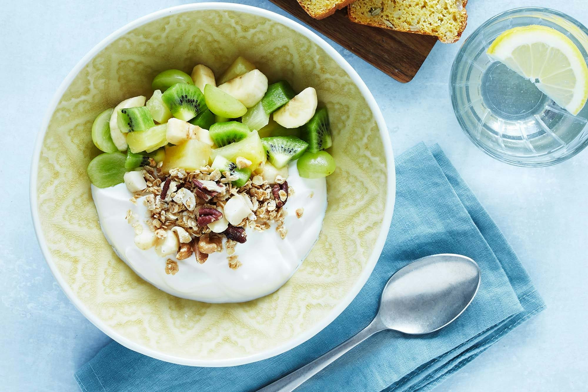 Low FODMAPfrukost Kvarg med hemgjord müsli I FORM