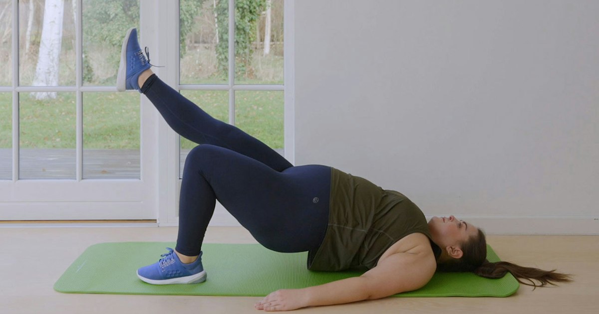 Benlyft Höftlyft med benlyft – plus size-träning på video | iform.se