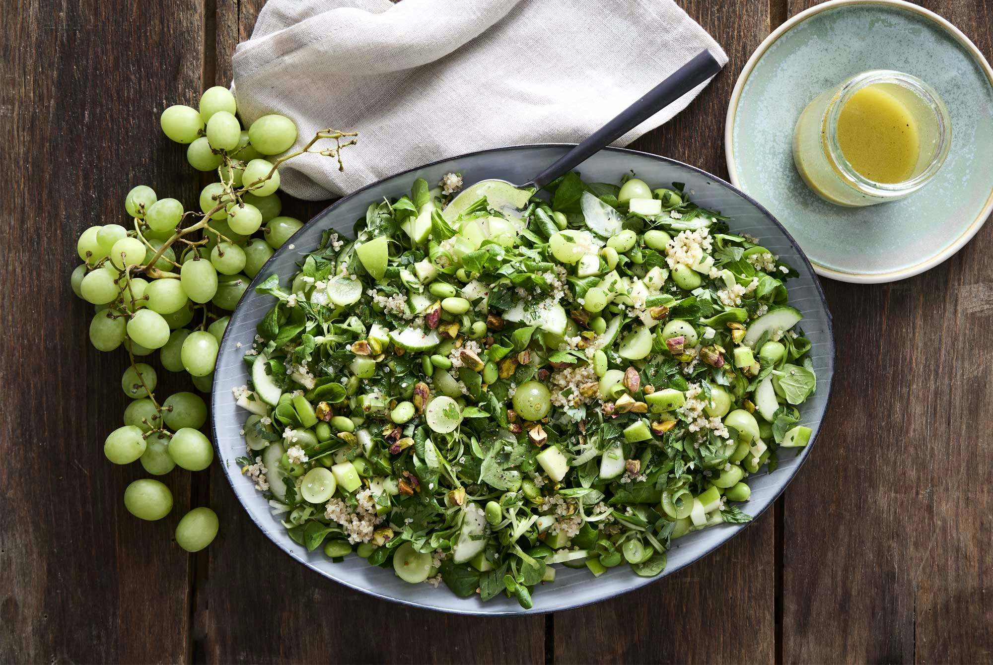 Sprø grønn salat (oppskrift) | iform.nu