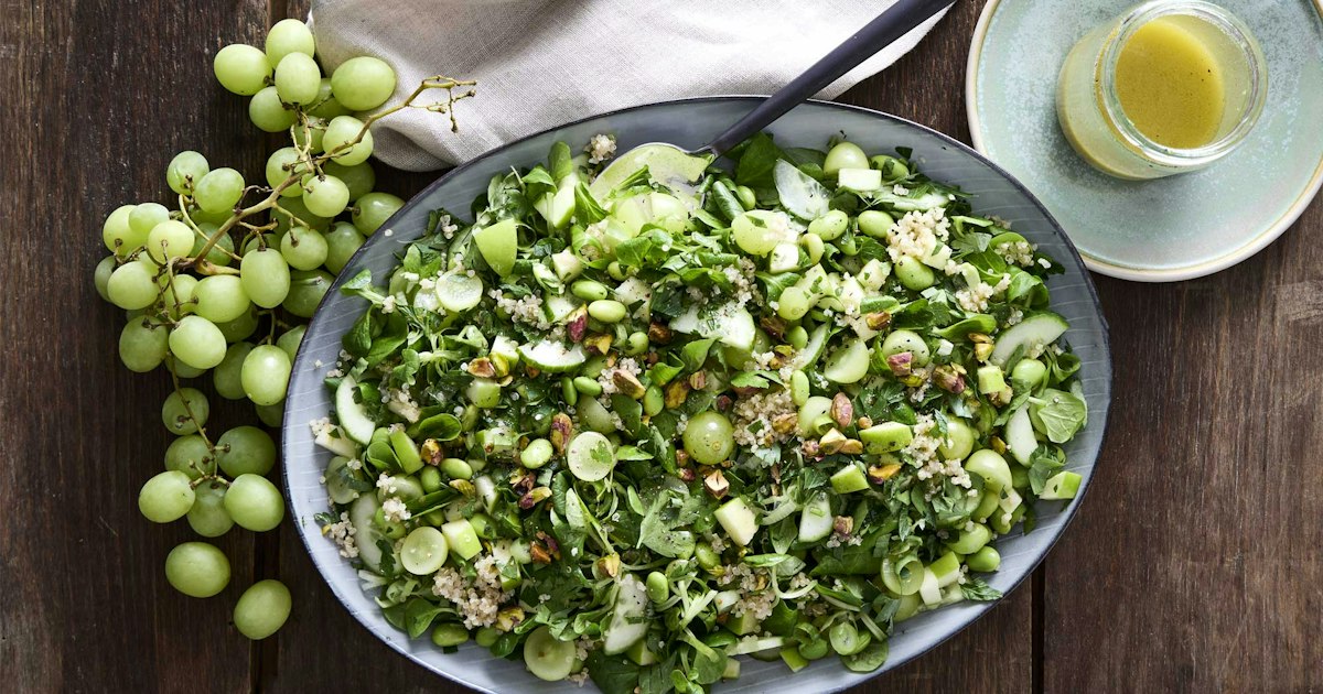 Sprø grønn salat (oppskrift) | iform.nu