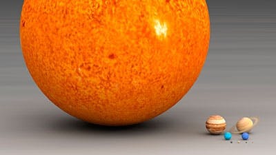 Hoe groot is de zon? Hoe groot is de zon?
