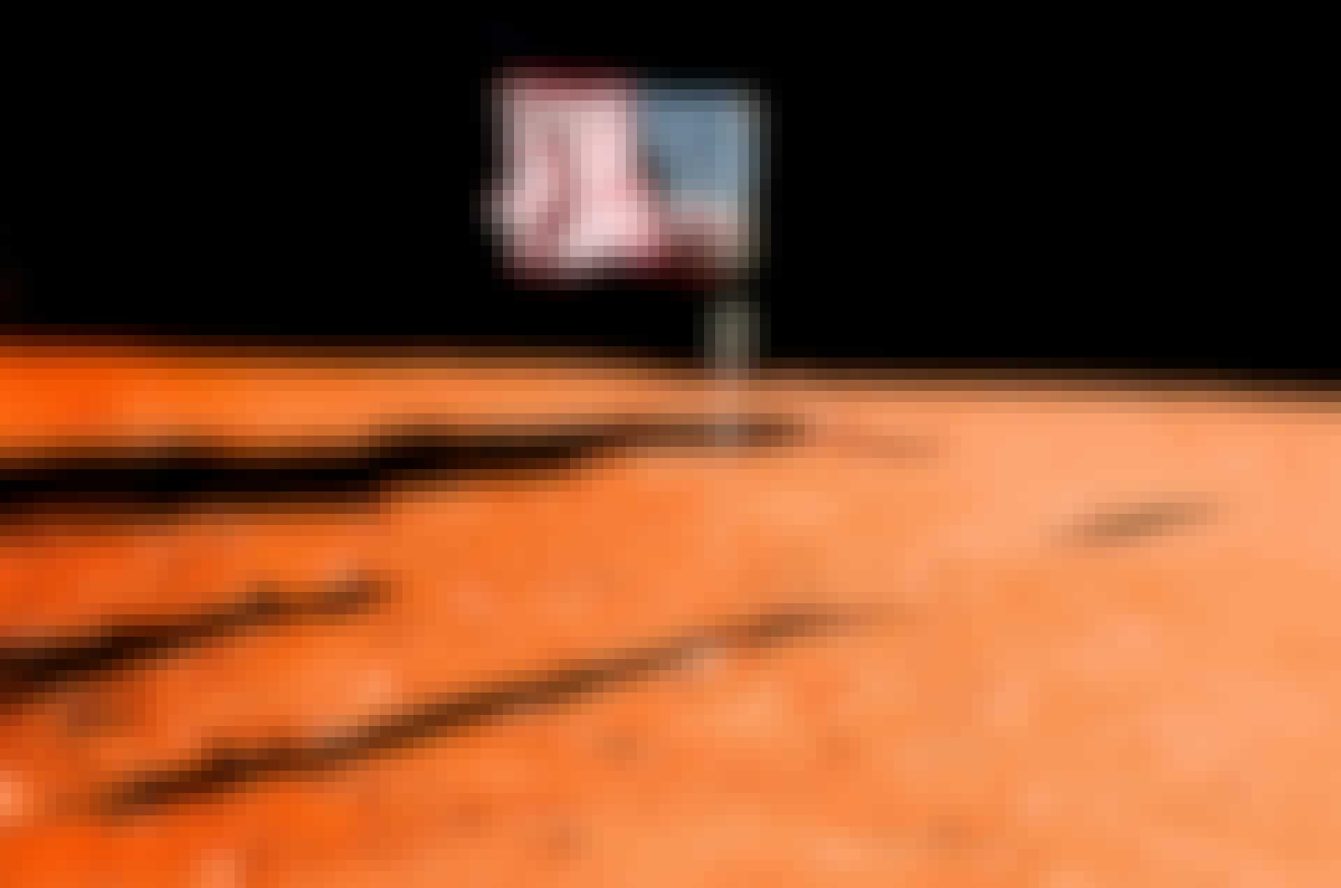 Flagga på Mars