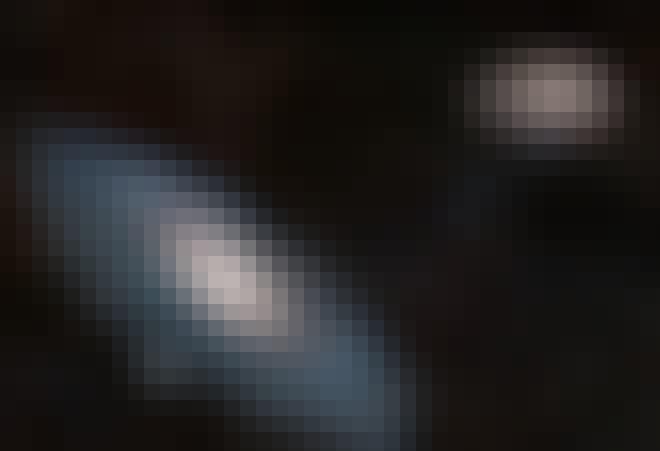 Melkeveien og nabogalaksen Andromeda Melkeveien og nabogalaksen Andromeda