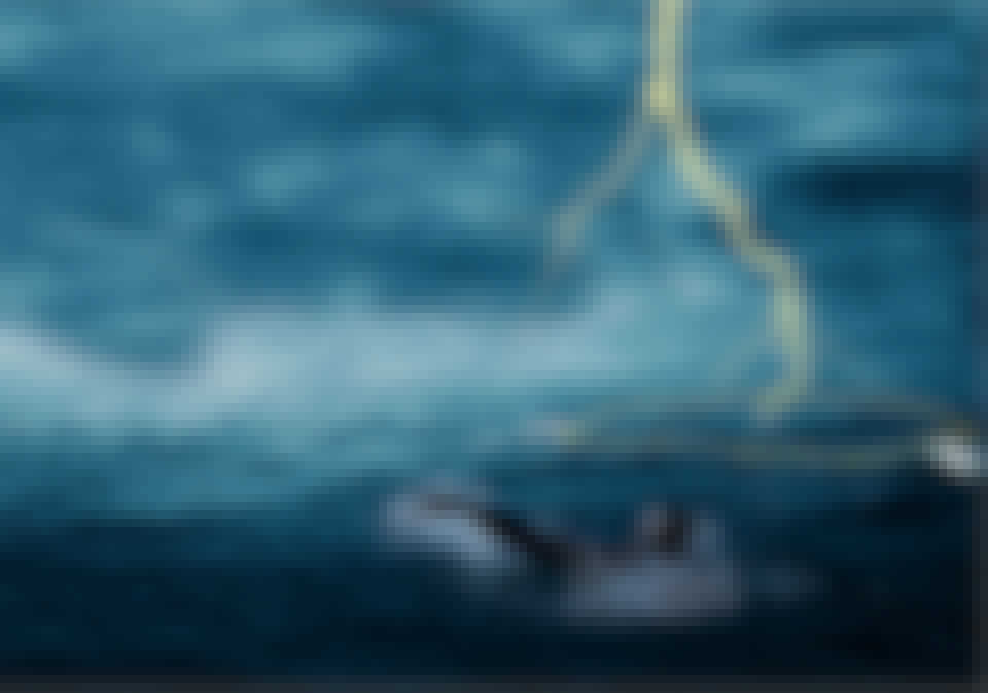 Zwemmen bij onweer is levensgevaarlijk
