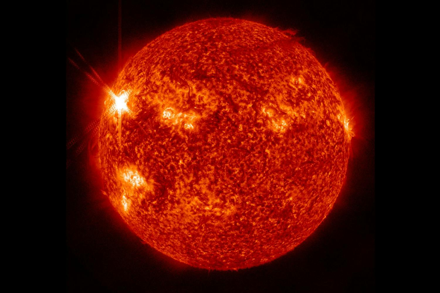Solen truer missioner til Mars Solen truer missioner til Mars