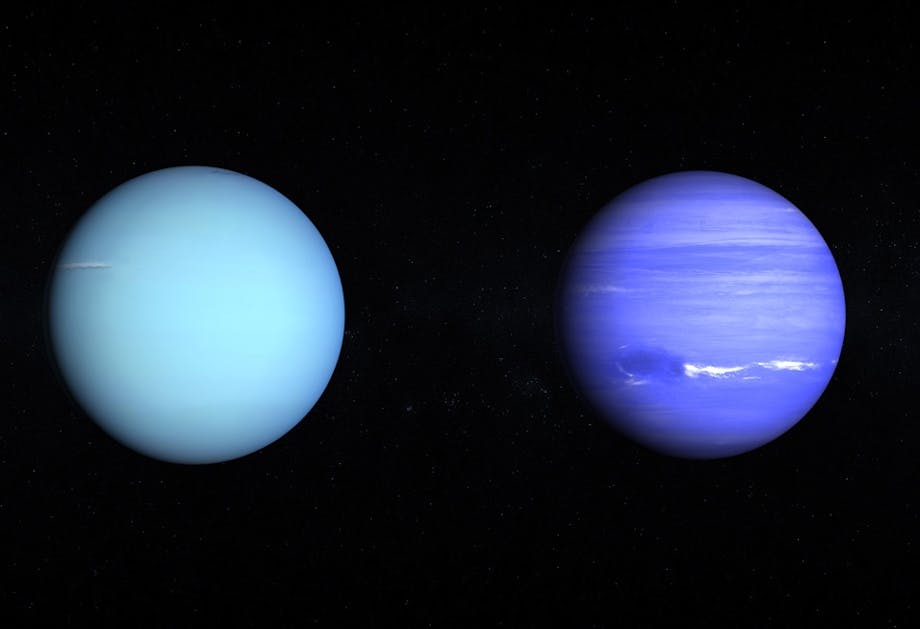 Varför är Neptunus blå? Varför är Neptunus blå?