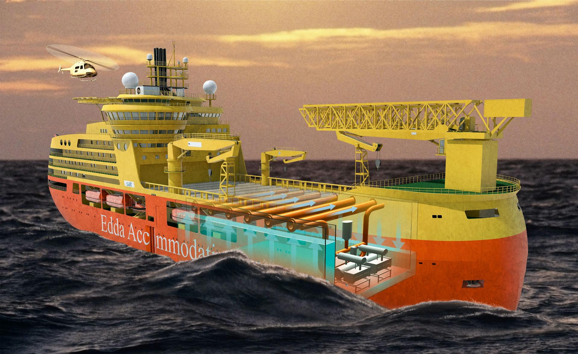 Ship on ocean Ship on ocean