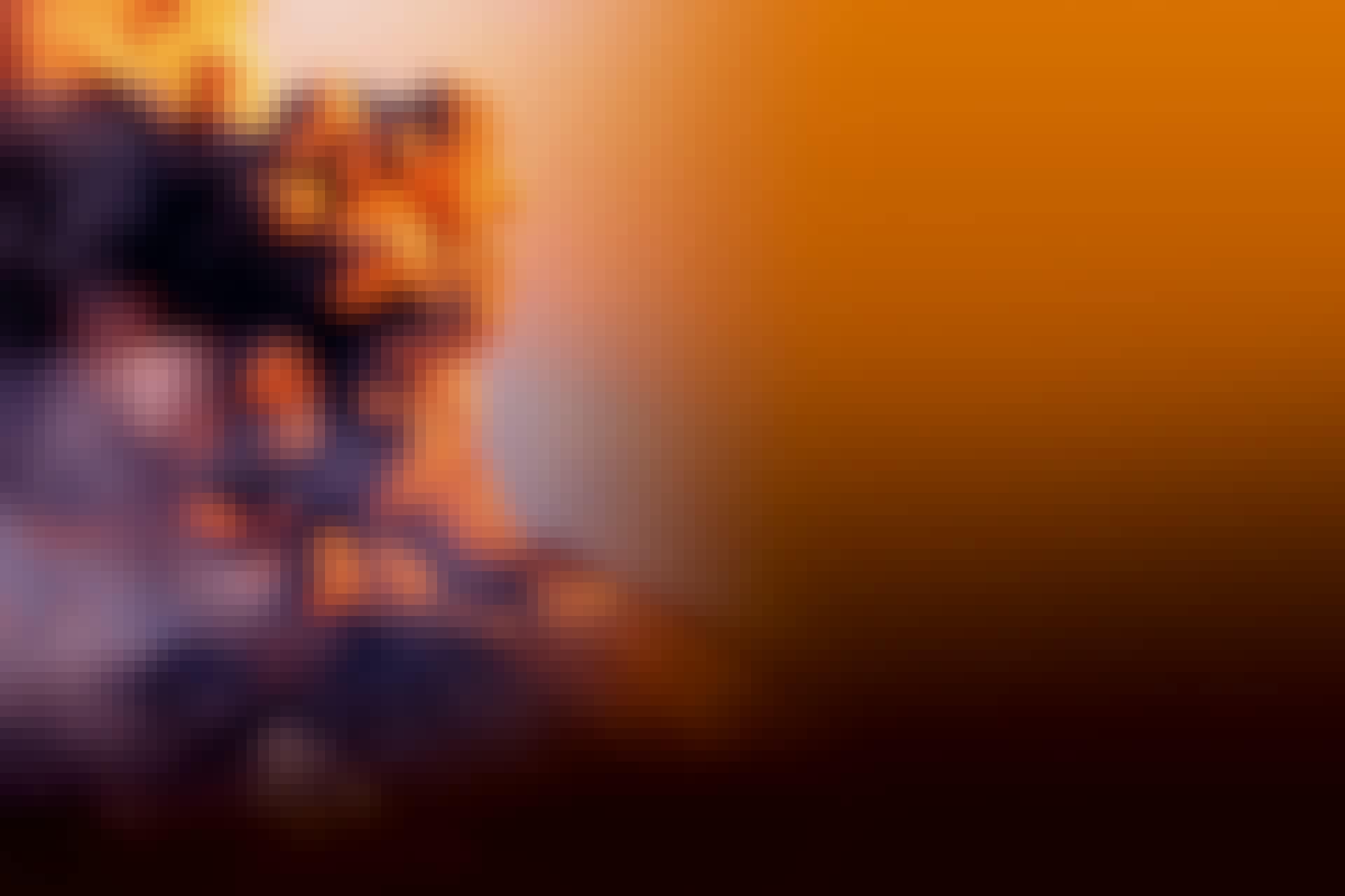 Smoking volcano