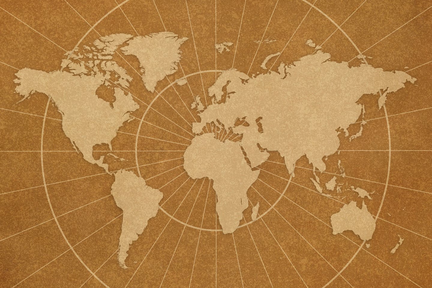 Map of the world, sepia Map of the world, sepia