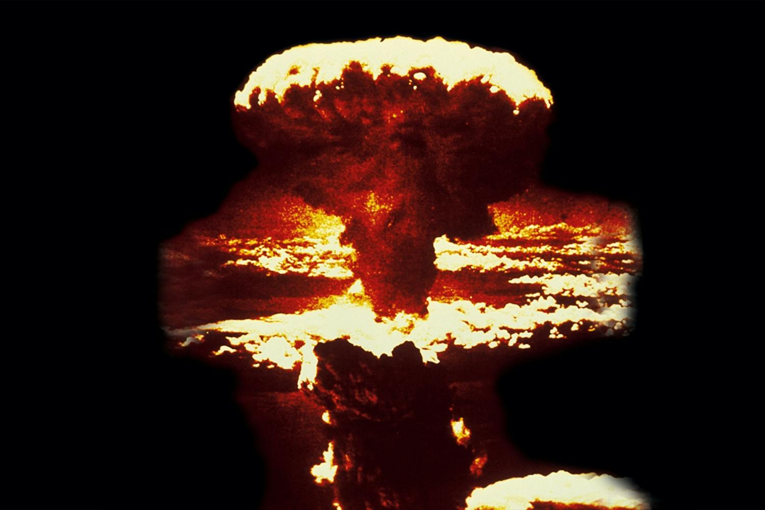 a-bomb exploding a-bomb exploding