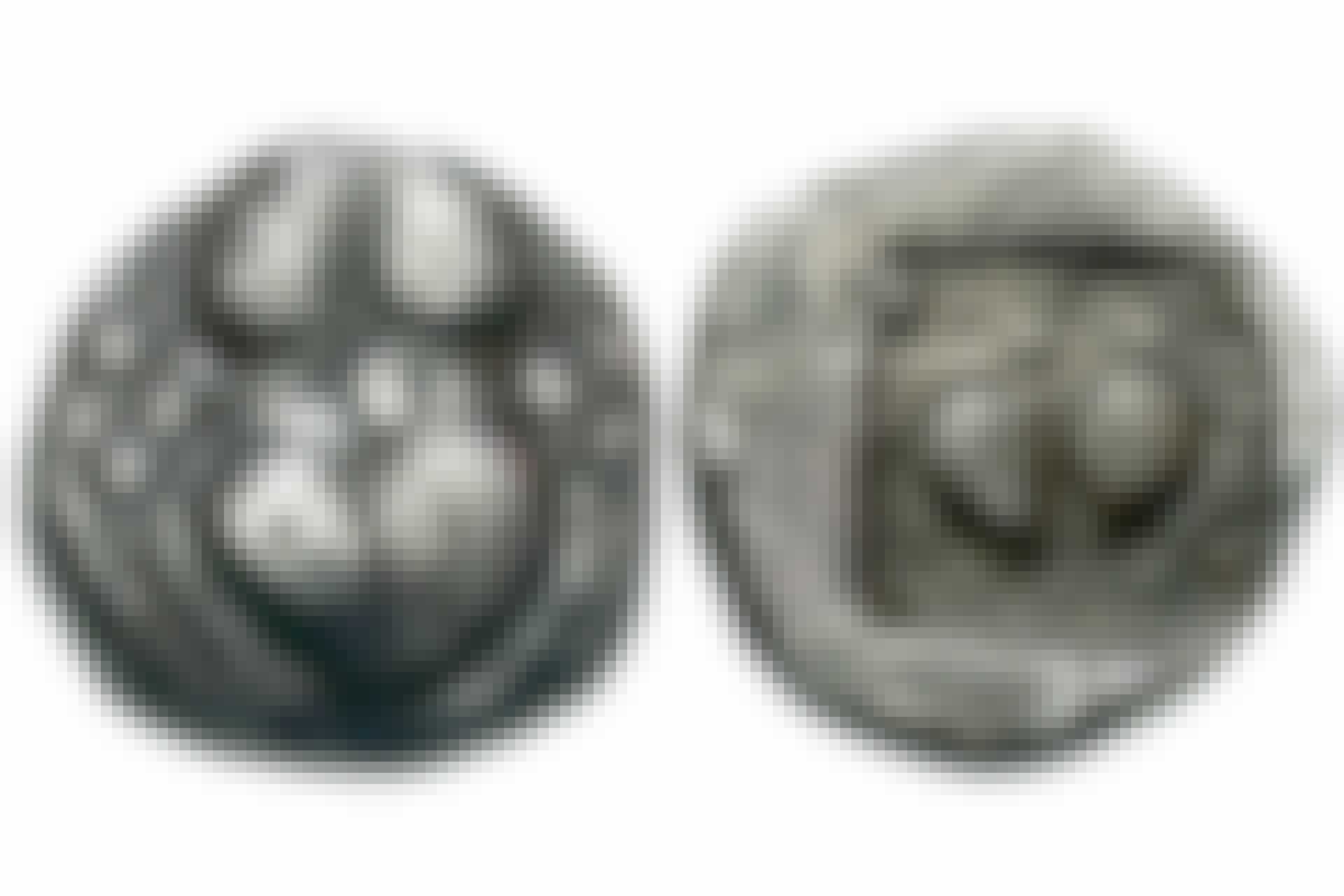Coins depicting Silphium