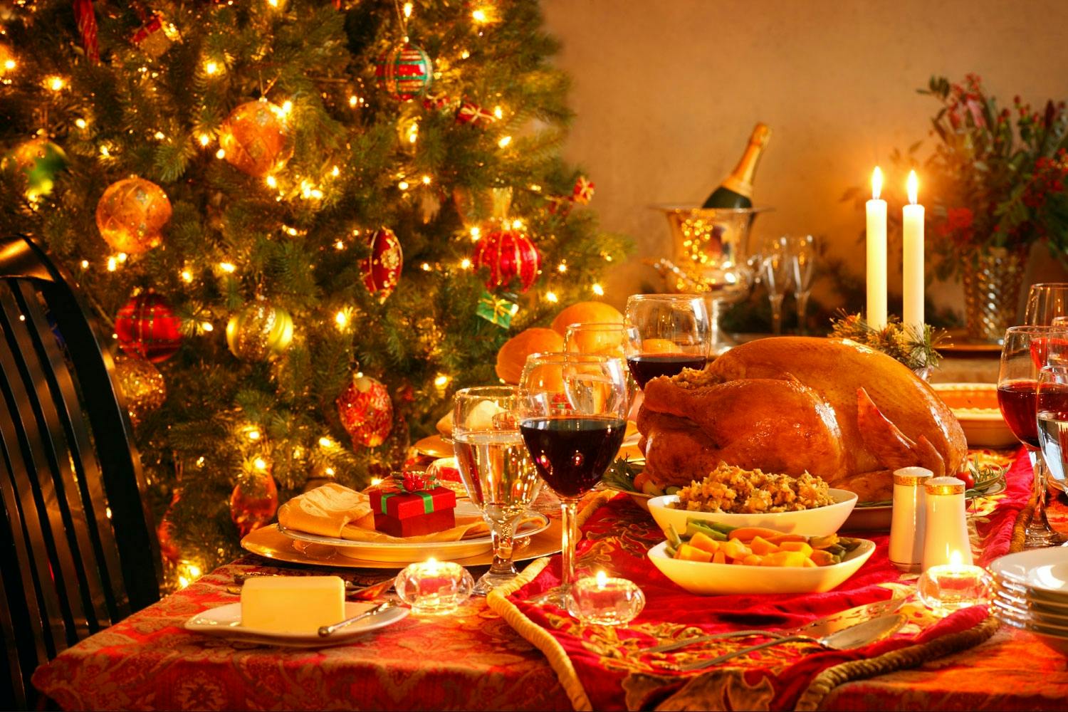 christmas dinner christmas dinner