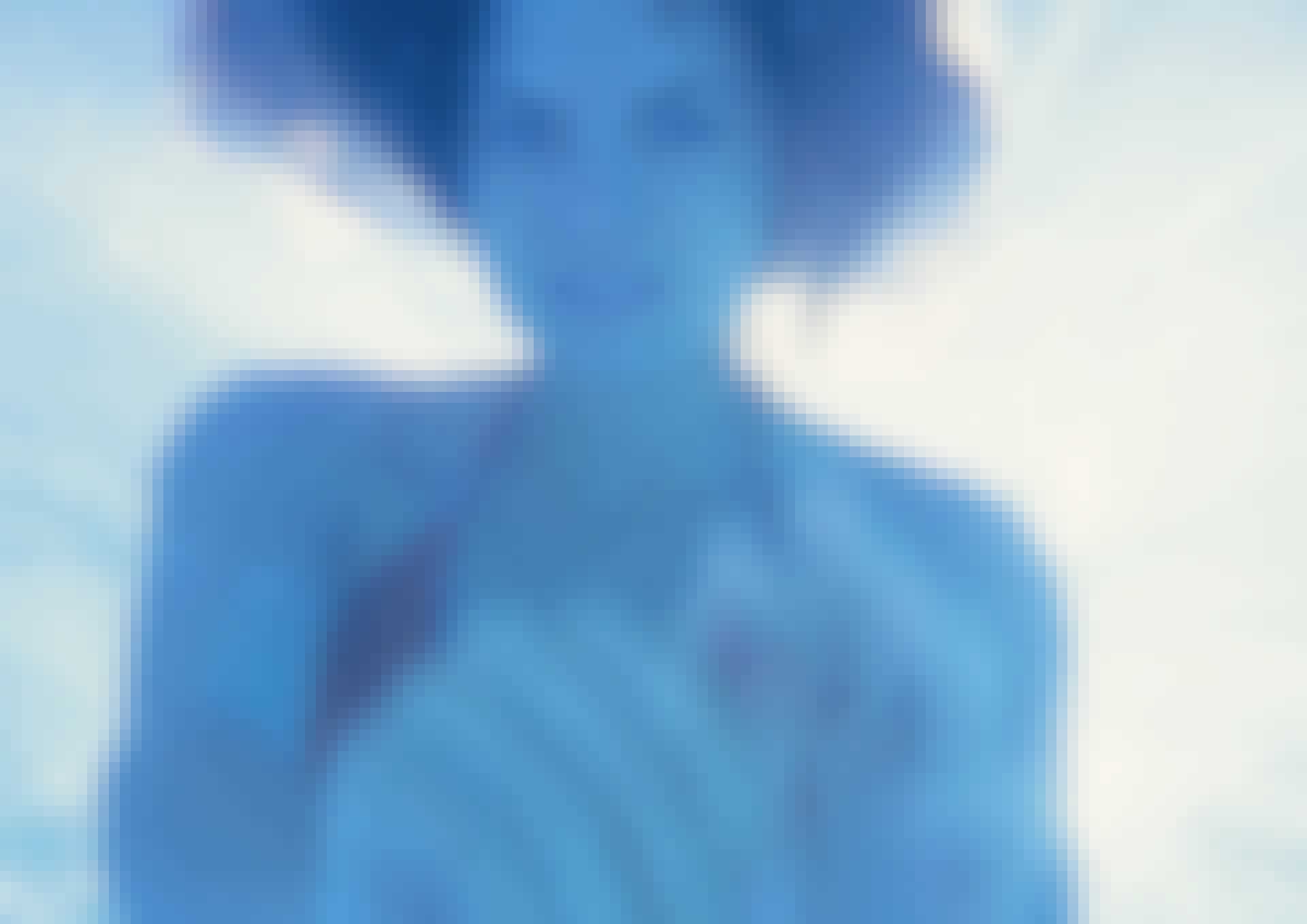 Woman swimming