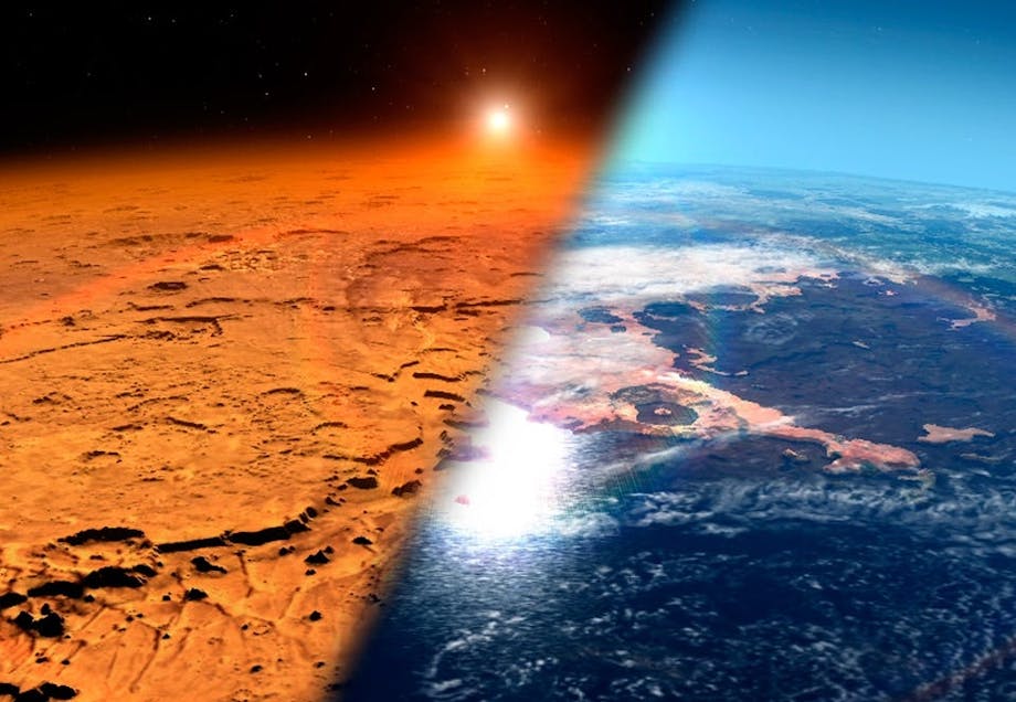 Atmosfären på Mars Atmosfären på Mars