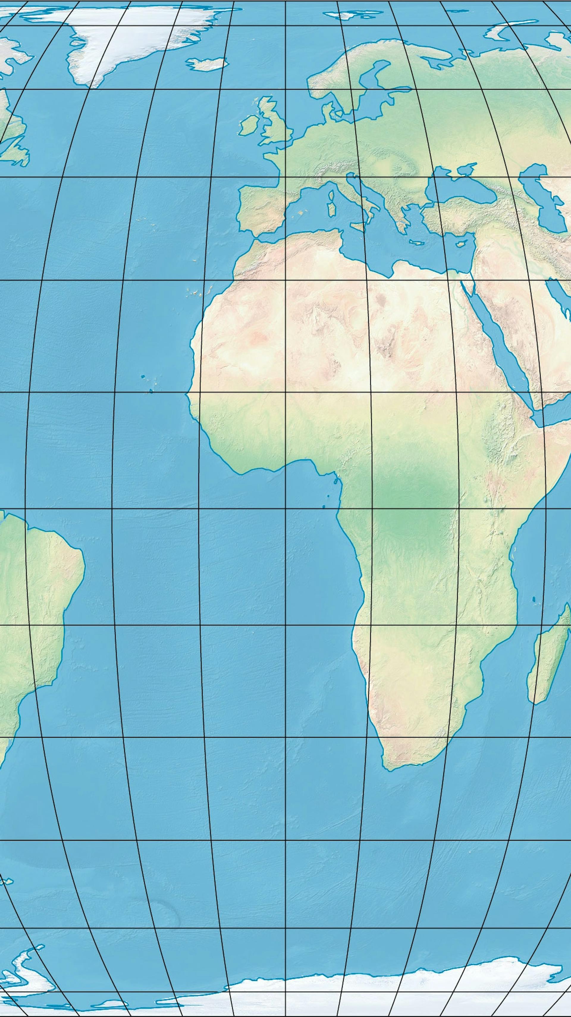 Nyt Mantereista Tulee Lopulta Kartalla Oikean Kokoisia Tieku Fi