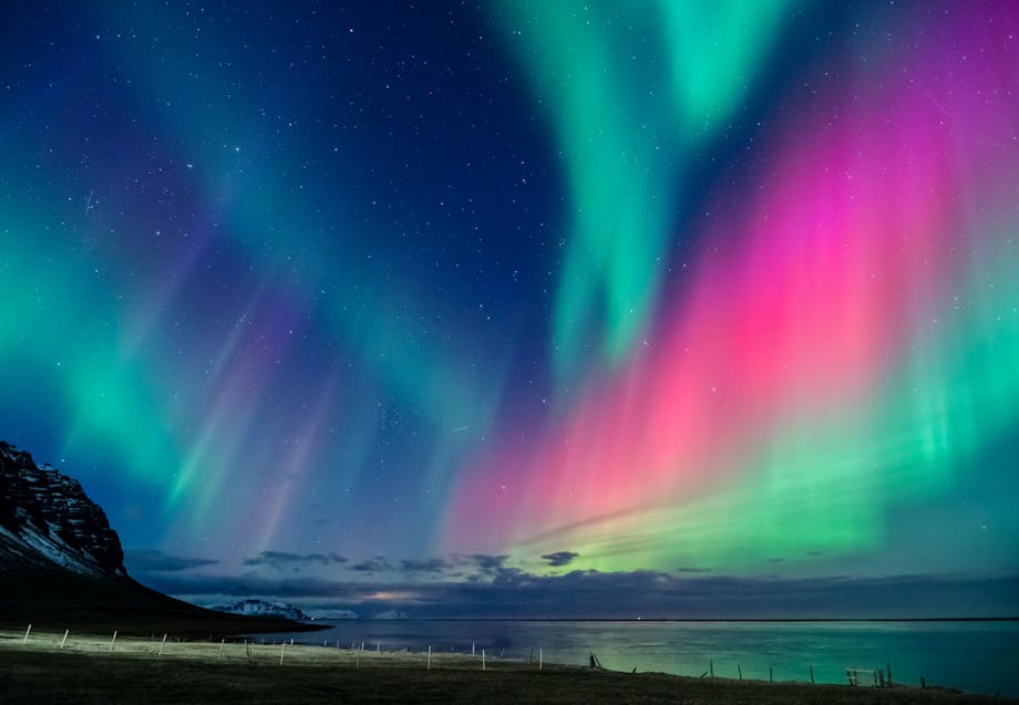 Nordlys farger Nordlys farger