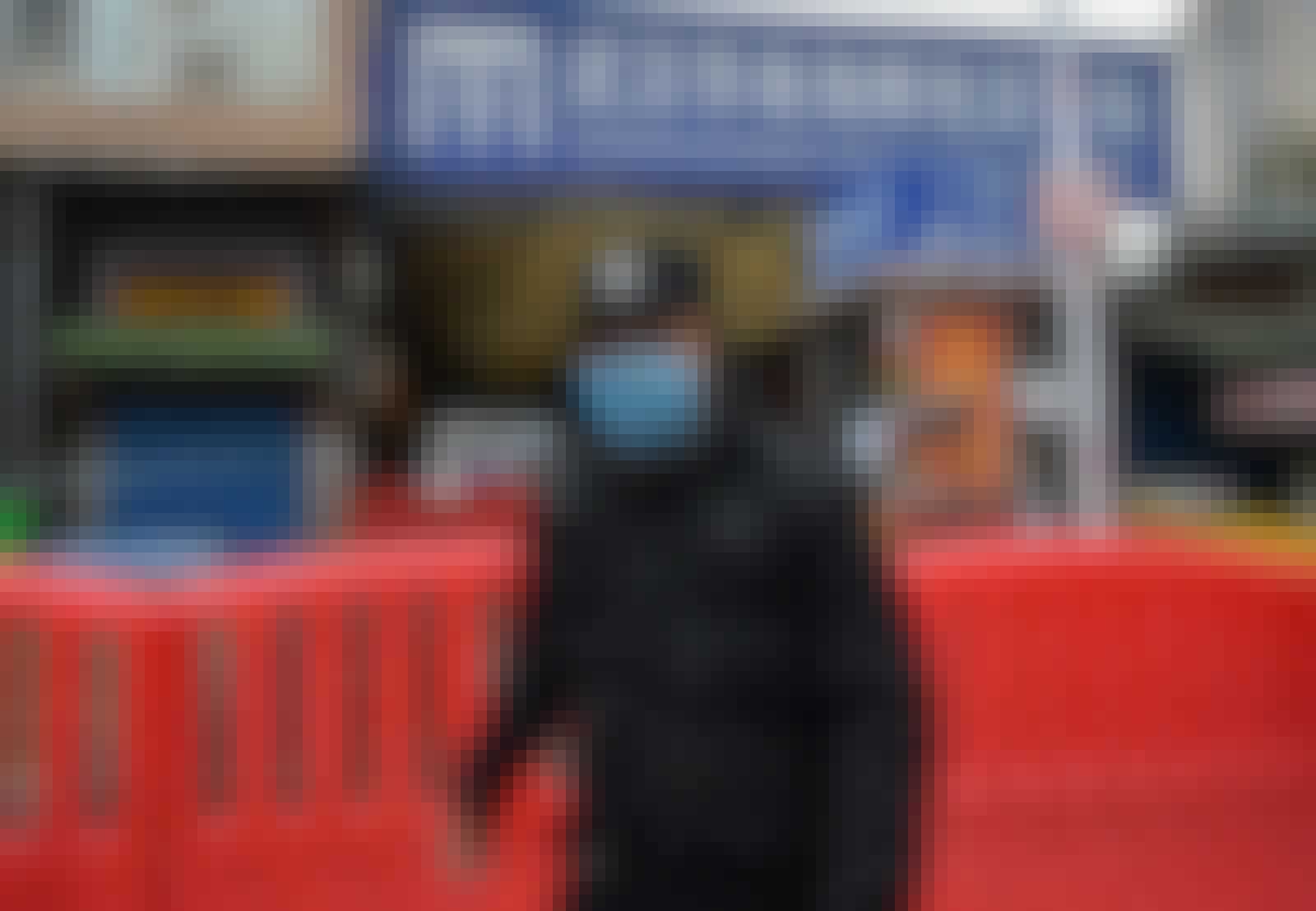 Fiskmarknaden Huanan i Wuhan-provinsen i Kina Fiskmarknaden Huanan i Wuhan-provinsen i Kina