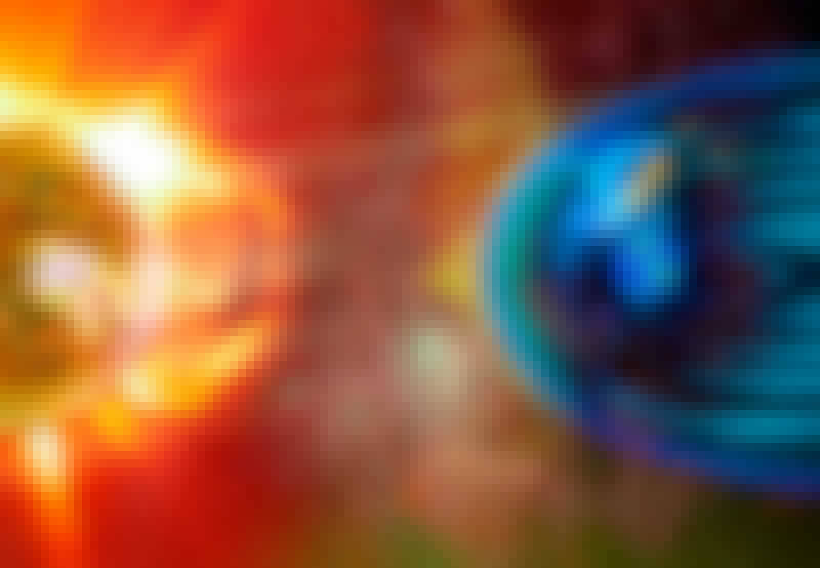 Jordens magnetfelt afbøjer Solens stråling. Jordens magnetfelt afbøjer Solens stråling.