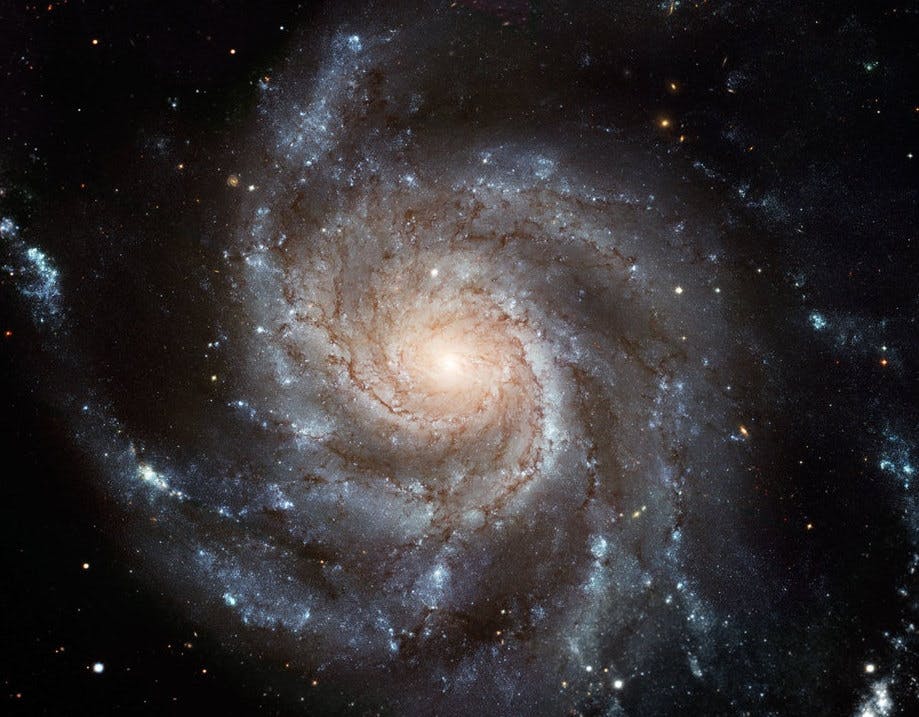 Giant spiral galaxy lights up in your binoculars