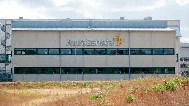 AstraZenecas fabrikk i Södertälje i Sverige.