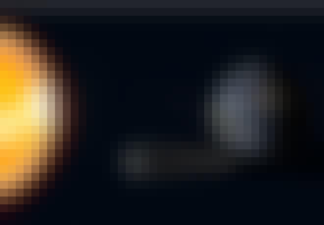 Positie van maan, zon en aarde bij een gedeeltelijke zonsverduistering Positie van maan, zon en aarde bij een gedeeltelijke zonsverduistering