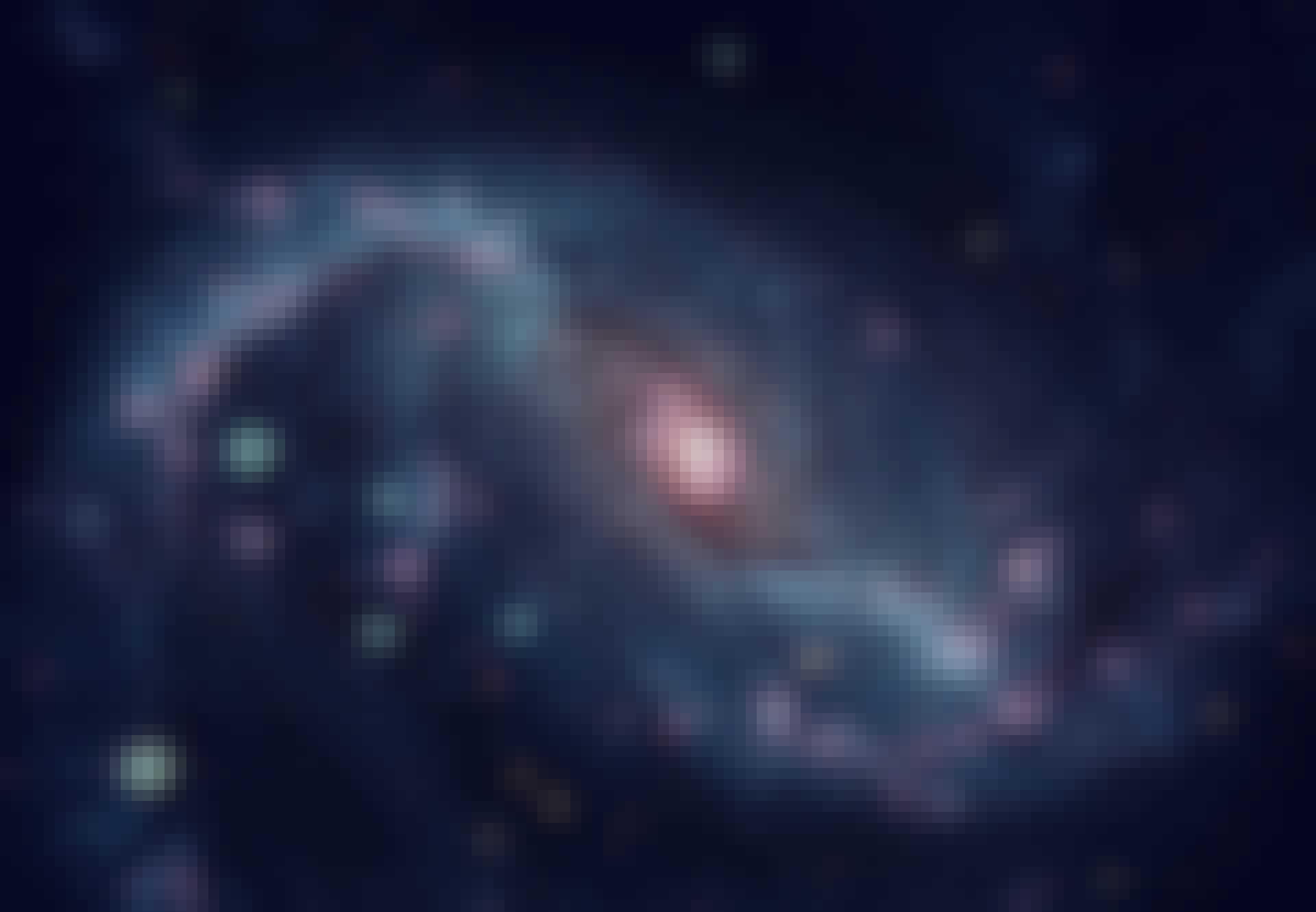 Spiral-galakse Spiral galakse i rummet