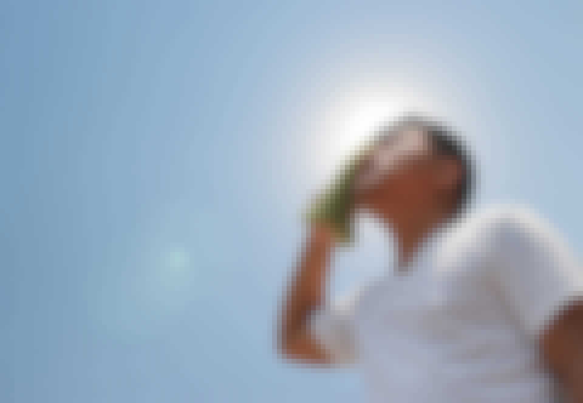 Man under varm sol Man under varm sol