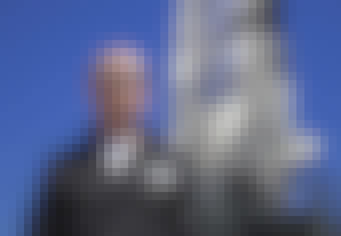 Jeff Bezos foran Blue Origin-raket Jeff Bezos foran Blue Origin-raket